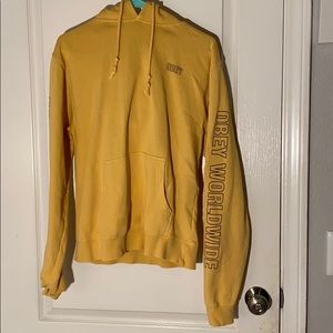 Obey Yellow Hoodie